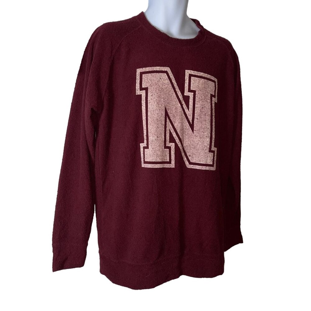 Rare Vintage Penant Nebraska Cornhuskers Shirt Mens L Red Logo University - Picture 4 of 10